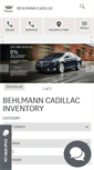 Mobile Screenshot of behlmanncadillac.com